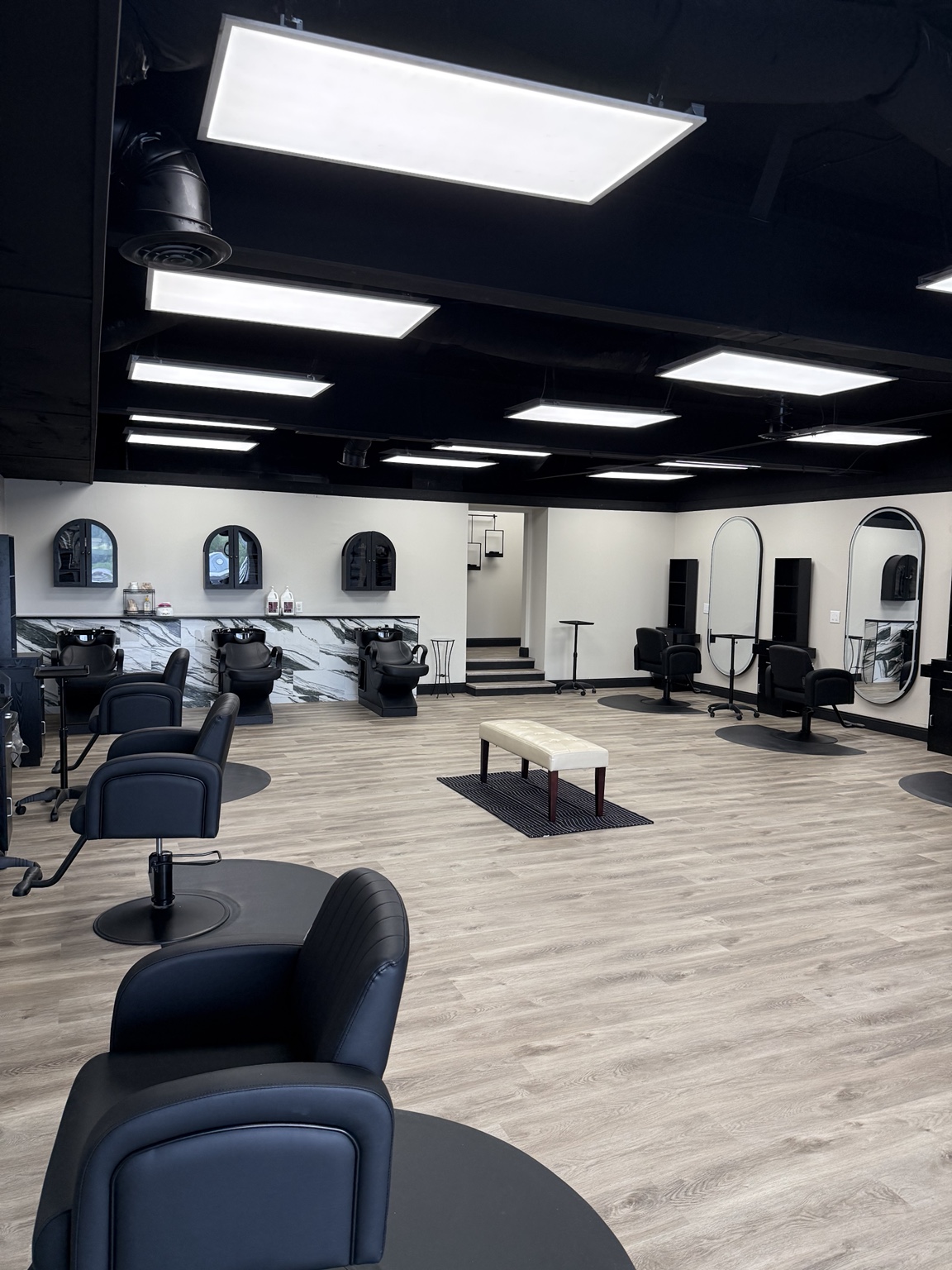 Hair services at The Beauty District